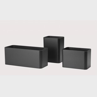 String Grid organizer 3 Teile Zwart