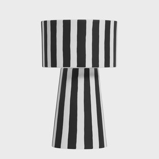 OYOY Toppu bloempot Ø15 cm zwart-wit