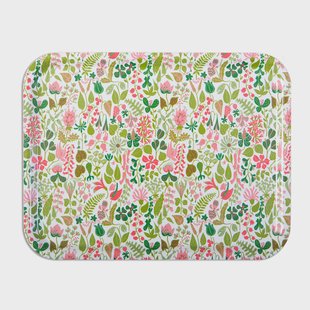 Opto Design Herbarium dienblad roze 36 x 28 cm.