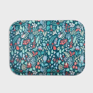 Opto Design Herbarium dienblad blauw 27 x 20 cm.