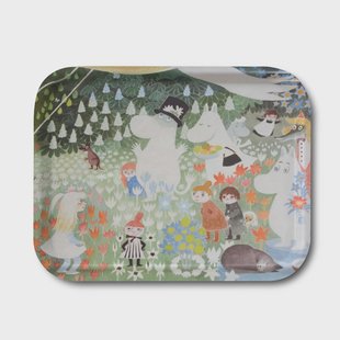 Opto Design Dangerous journey dienblad rond 27 x 20 cm.