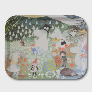 Opto Design Dangerous journey dienblad rond 36 x 28 cm.