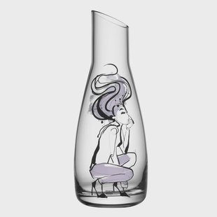 Kosta Boda All about you karaf 1 l paars