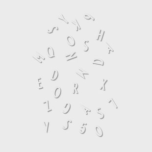 Design Letters Design Letters letterbox witte letters