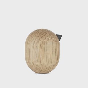 Normann Copenhagen Little Bird figuur eikenhout 4,5 cm.
