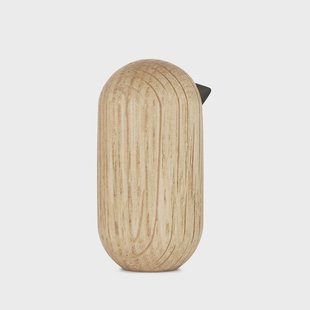 Normann Copenhagen Little Bird figuur eikenhout 5 cm.