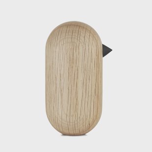 Normann Copenhagen Little Bird figuur eikenhout 10 cm.