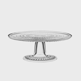 Iittala Kastehelmi taartstandaard klein helder