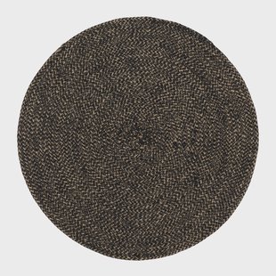 Dixie Ella placemat Ø38 cm zwart