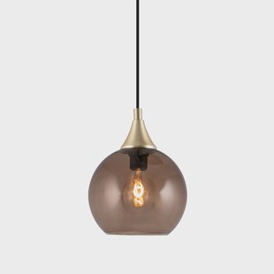 Globen Lighting Bowl hanglamp mini Bruin Globen Lighting Bowl hanglamp mini Bruin