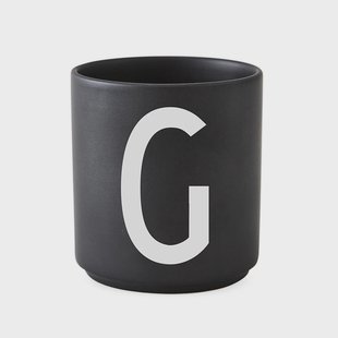 Design Letters Design Letters beker zwart G