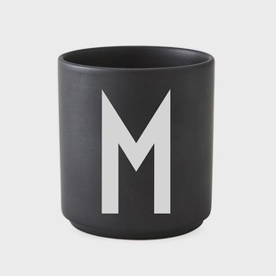 Design Letters Design Letters beker zwart M
