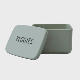 Design Letters Design Letters snackbox voor lunchbox Donkergroen