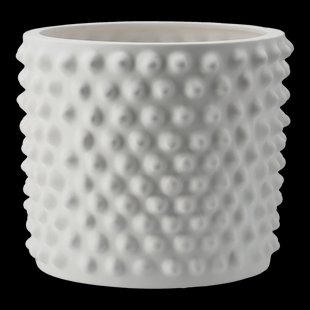 DBKD Cloudy bloempot mat wit middel