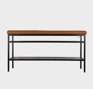 Maze Nancy schoenenrek zwart-cognac