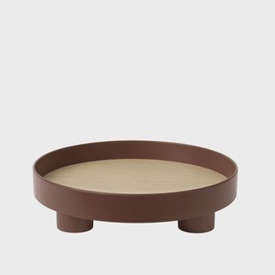 Muuto Platform dienblad donkerrood
