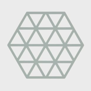 Zone Denmark Triangle pannenonderzetter nordic sky (blauw)