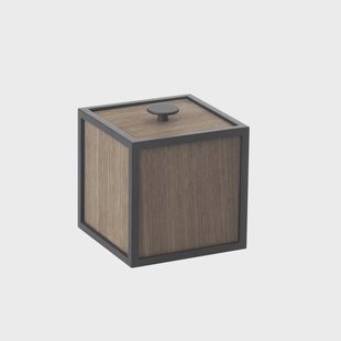 Audo Copenhagen Frame 10 box met deksel gerookt eiken Audo Copenhagen Frame 10 box met deksel gerookt eiken