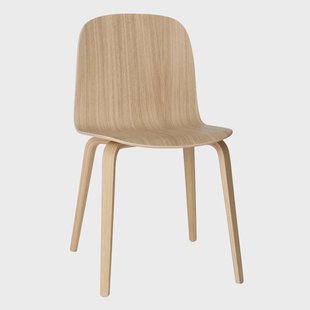 Muuto Visu Chair stoel houten onderstel eikenhout