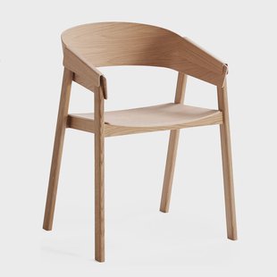 Muuto Cover Armchair eikenhout