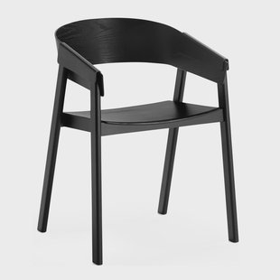 Muuto Cover Armchair zwart