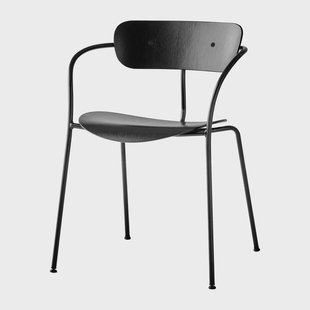 &Tradition Pavilion stoel AV2 zwartgelakt eiken