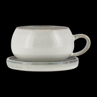 Lene Bjerre Amera kop en schotel White sands