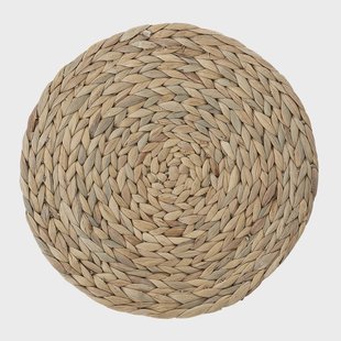 Bloomingville Bloomingville gevlochten placemat Ø 35 cm.