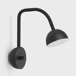 Northern Blush wandlamp zwart