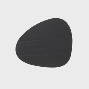 LIND DNA Buffalo onderzetter (glazen) curve zwart