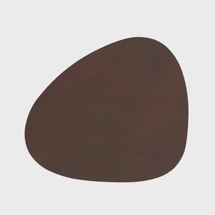 LIND DNA Nupo onderzetter curve donkerbruin