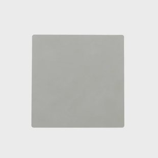 LIND DNA Nupo onderzetter square metallic (steengrijs)