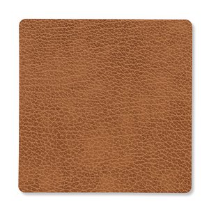 LIND DNA Bull onderzetter (glazen) square Nature LIND DNA Bull onderzetter (glazen) square Nature