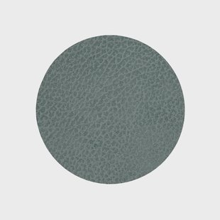 LIND DNA Hippo onderzetter (glazen) circle pastelgroen