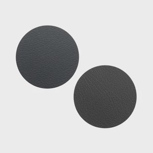 LIND DNA Bull onderzetter (glazen) keerbaar circle 1 St. zwart-bruin