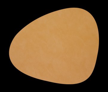 LIND DNA Nupo placemat curve L Burned curry