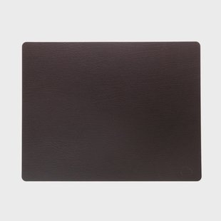 LIND DNA Bull placemat square bruin
