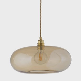 EBB & FLOW Horizon hanglamp Ø 36 cm. gouden rook