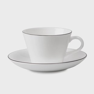 Gustavsbergs Porslinsfabrik Natur koffieset kegel Koffiekop + schotel