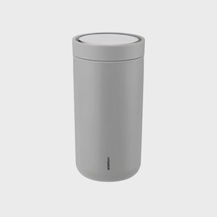 Stelton To Go Click mok 0,2 l. Mat light grey Stelton To Go Click mok 0,2 l. Mat light grey