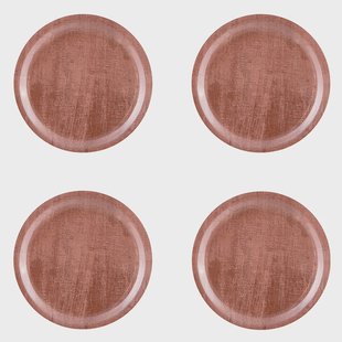 Åry Home Serenity onderzetter (glazen) 4-pack Rose down