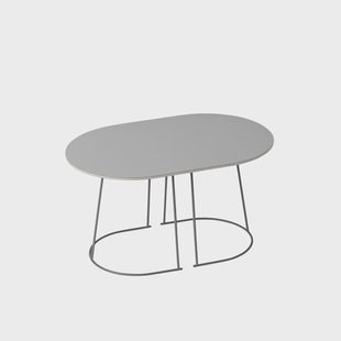 Muuto Airy bijzettafel S grijs