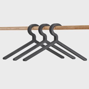 Woud Illusion hanger 3-pack zwart
