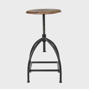 Broste Copenhagen Sire kruk naturel-zwart