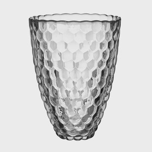 Orrefors Raspberry vaas 200 mm helder