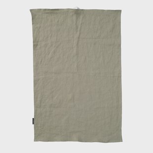 Klippan Yllefabrik Linn theedoek groen