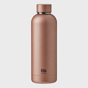 Aida Raw thermosfles 0,5 l. rosegold (oranje)
