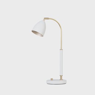 Belid Deluxe tafellamp wit - messing