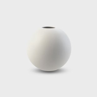 Cooee Design Ball vaas white 8 cm.