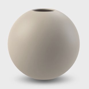 Cooee Design Ball vaas sand 30 cm.